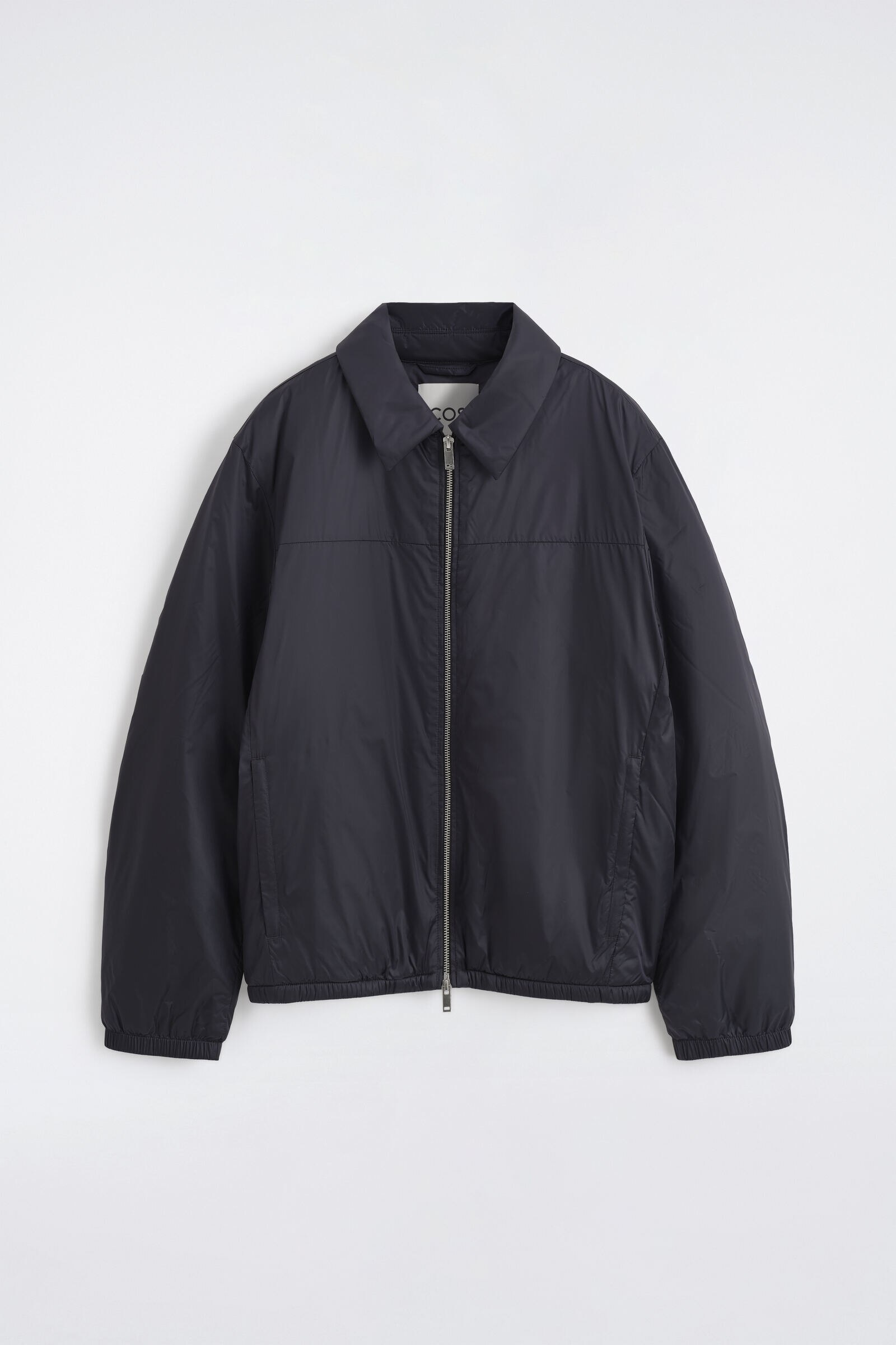 PADDED NYLON ZIP-UP BOMBER JACKET パデッド ナイロンジップアップ 