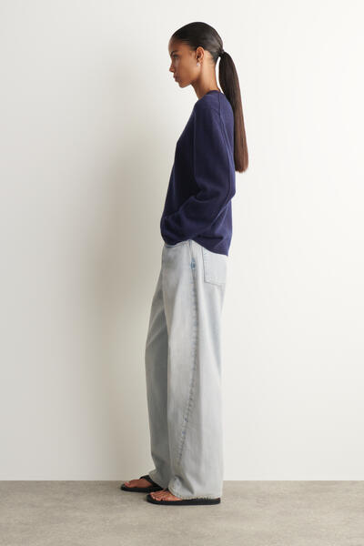 COS カシミアクルー ネックセーター