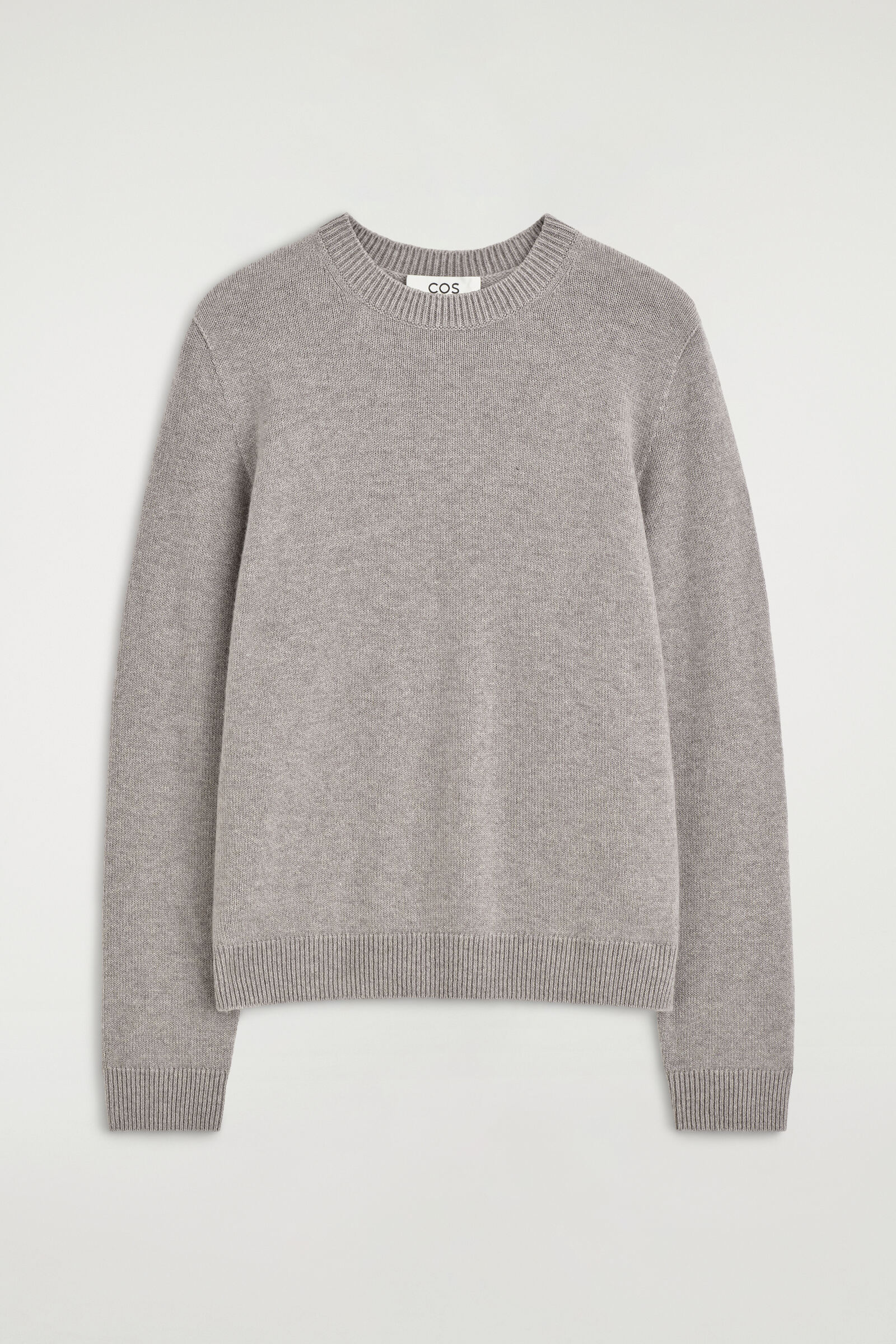 CASHMERE CREW-NECK JUMPER カシミアクルー ネックセーター ライト