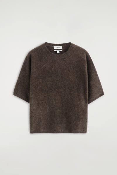 COS ブラッシュド カシミヤTシャツ