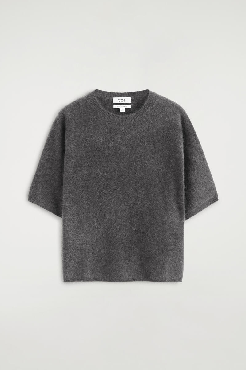 COS ブラッシュド カシミヤTシャツ