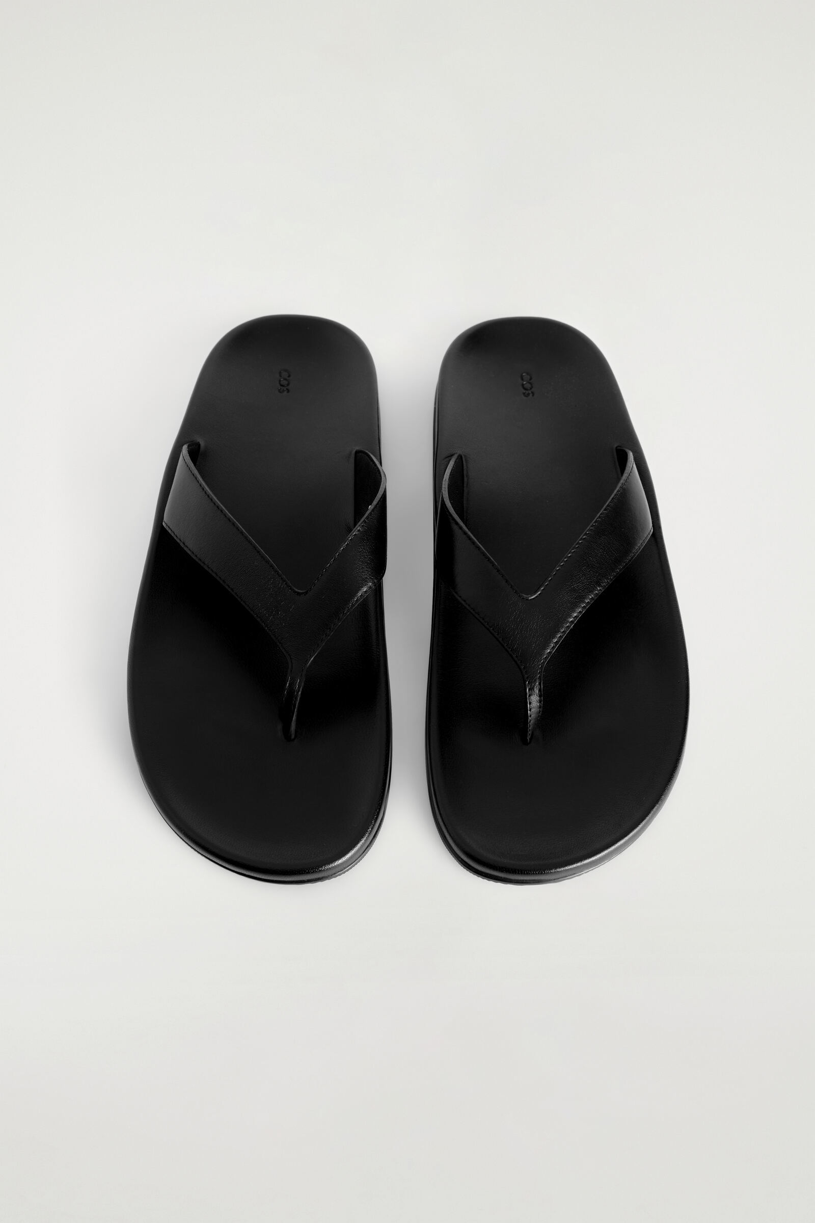 SCULPTED LEATHER FLIP FLOPS スカルプテッドレザー フリップフロップ