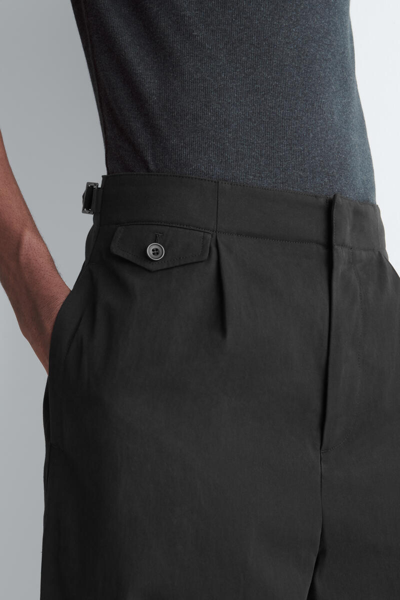 POCKET-DETAIL RELAXED-FIT WIDE-LEG TROUSERS ポケットディテール
