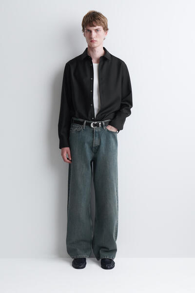 COS FOLD リラックスワイドジーンズ