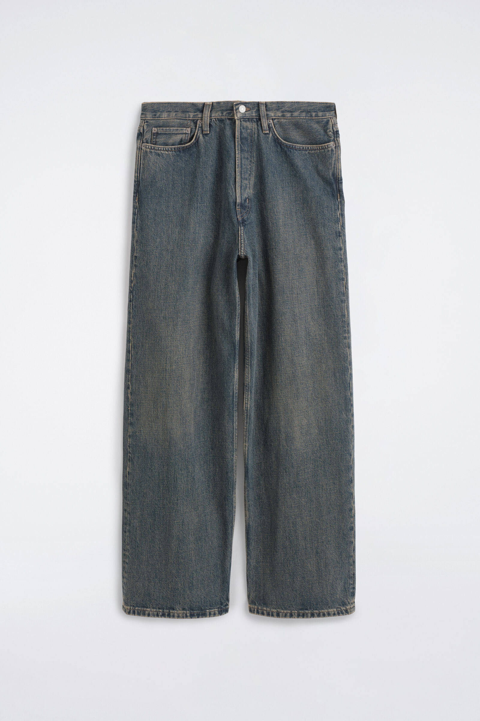 FOLD RELAXED-FIT WIDE-LEG JEANS FOLD リラックスワイドジーンズ
