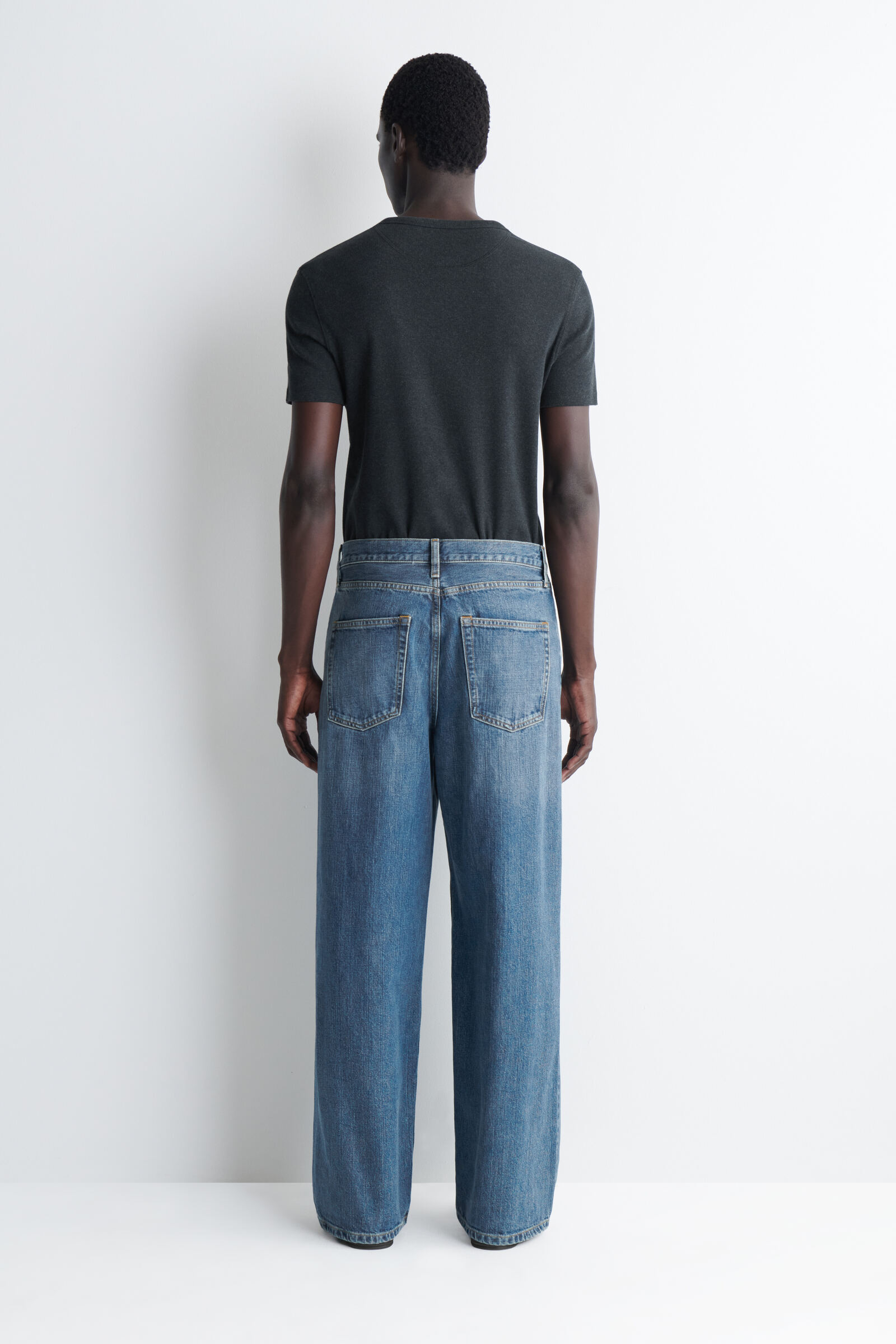 FOLD RELAXED-FIT WIDE-LEG JEANS FOLD リラックスフィット ワイド