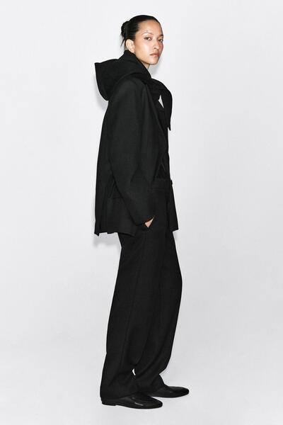 COS ストレートレッグ ウールパンツ
