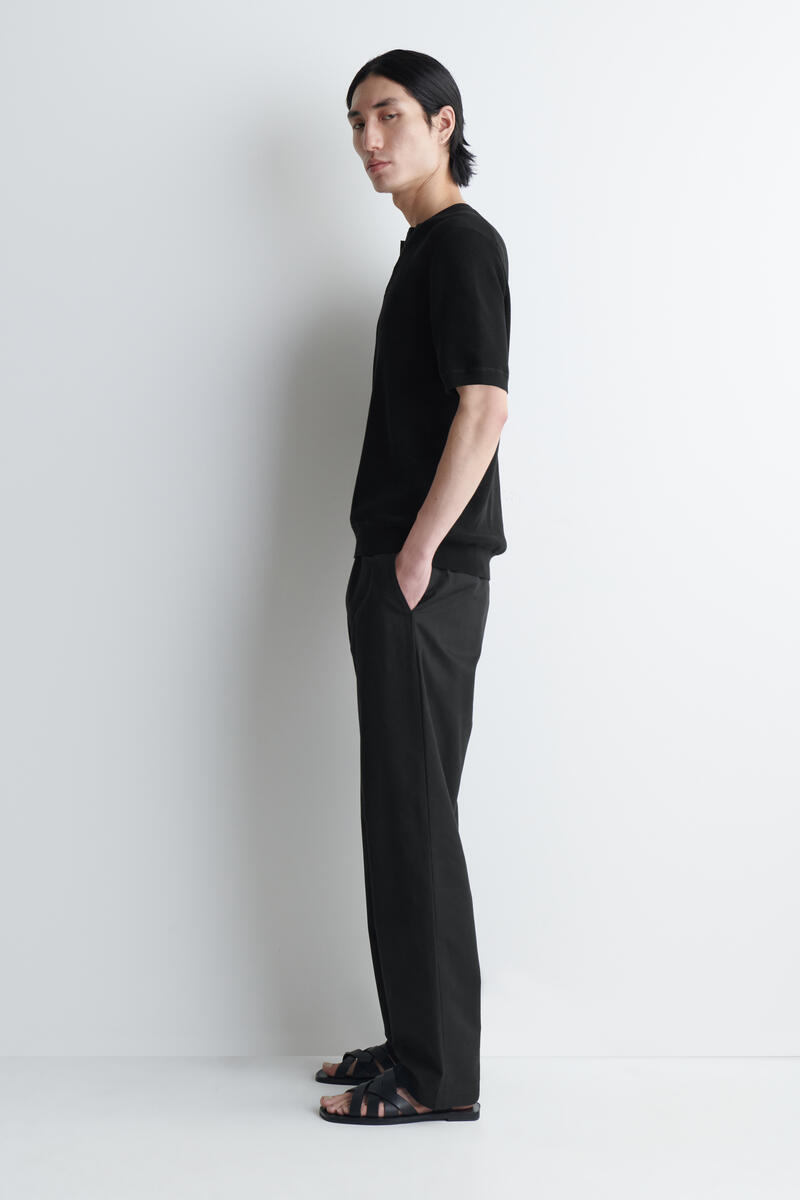 COS オープンカラー ポロTシャツ