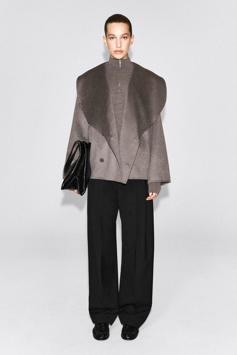 DOUBLE-FACED CASHMERE BOMBER JACKET ダブルフェイス カシミヤ