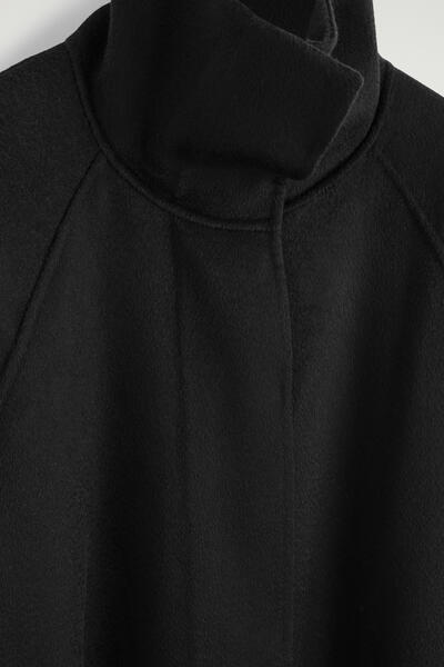 COS ベルテッド ダブルフェイス カシミヤコート