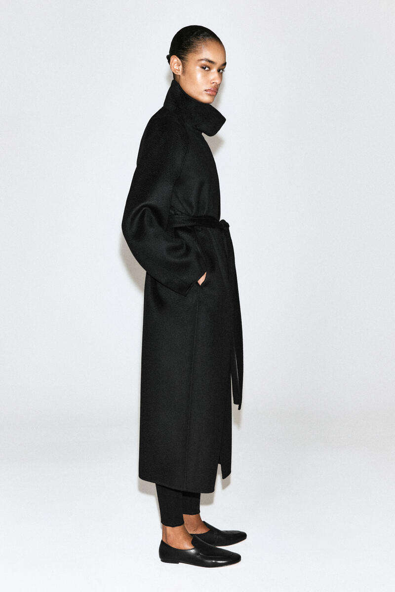 BELTED DOUBLE-FACED CASHMERE COAT ベルテッド ダブルフェイス