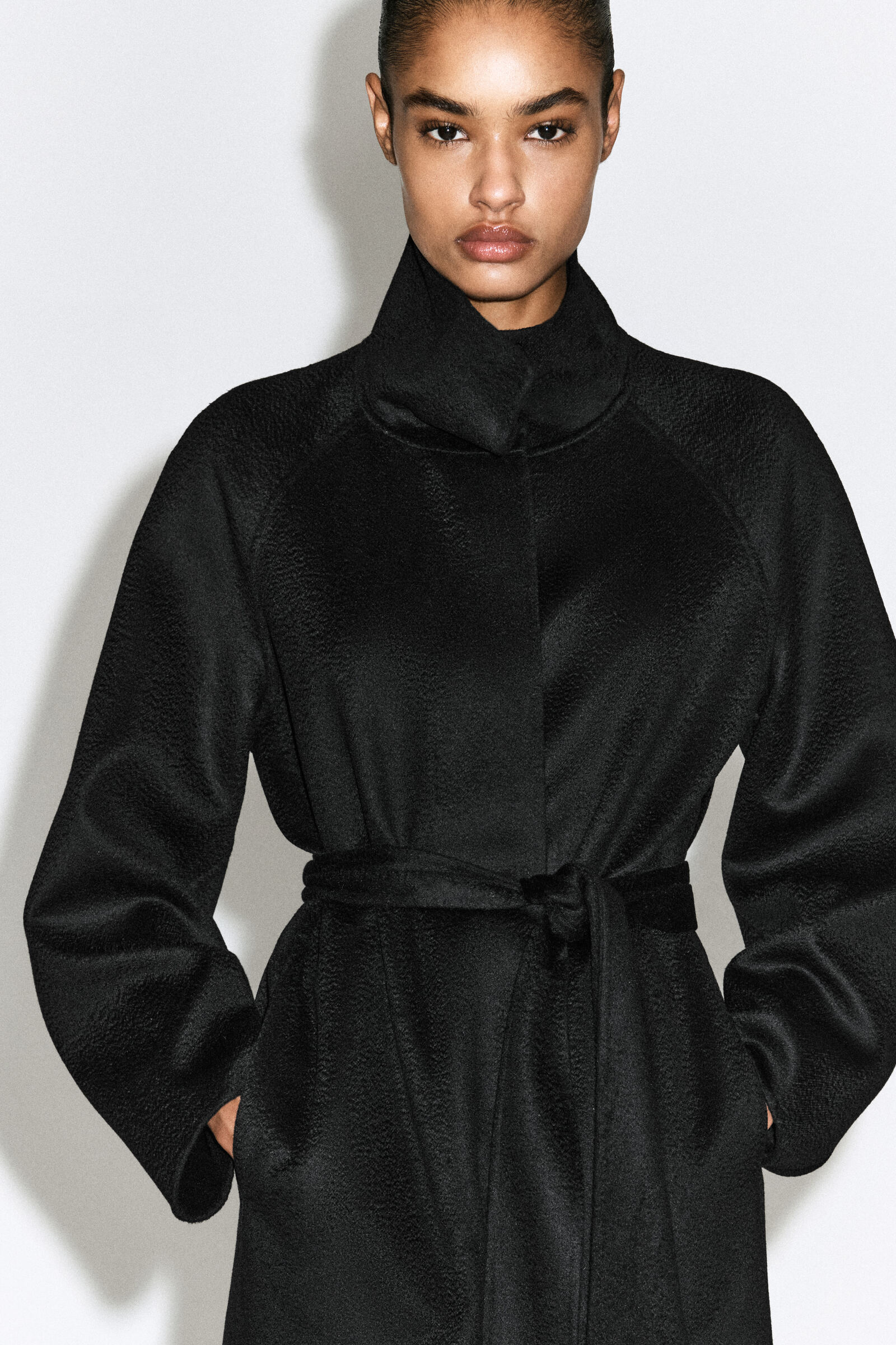 BELTED DOUBLE-FACED CASHMERE COAT ベルテッド ダブルフェイス
