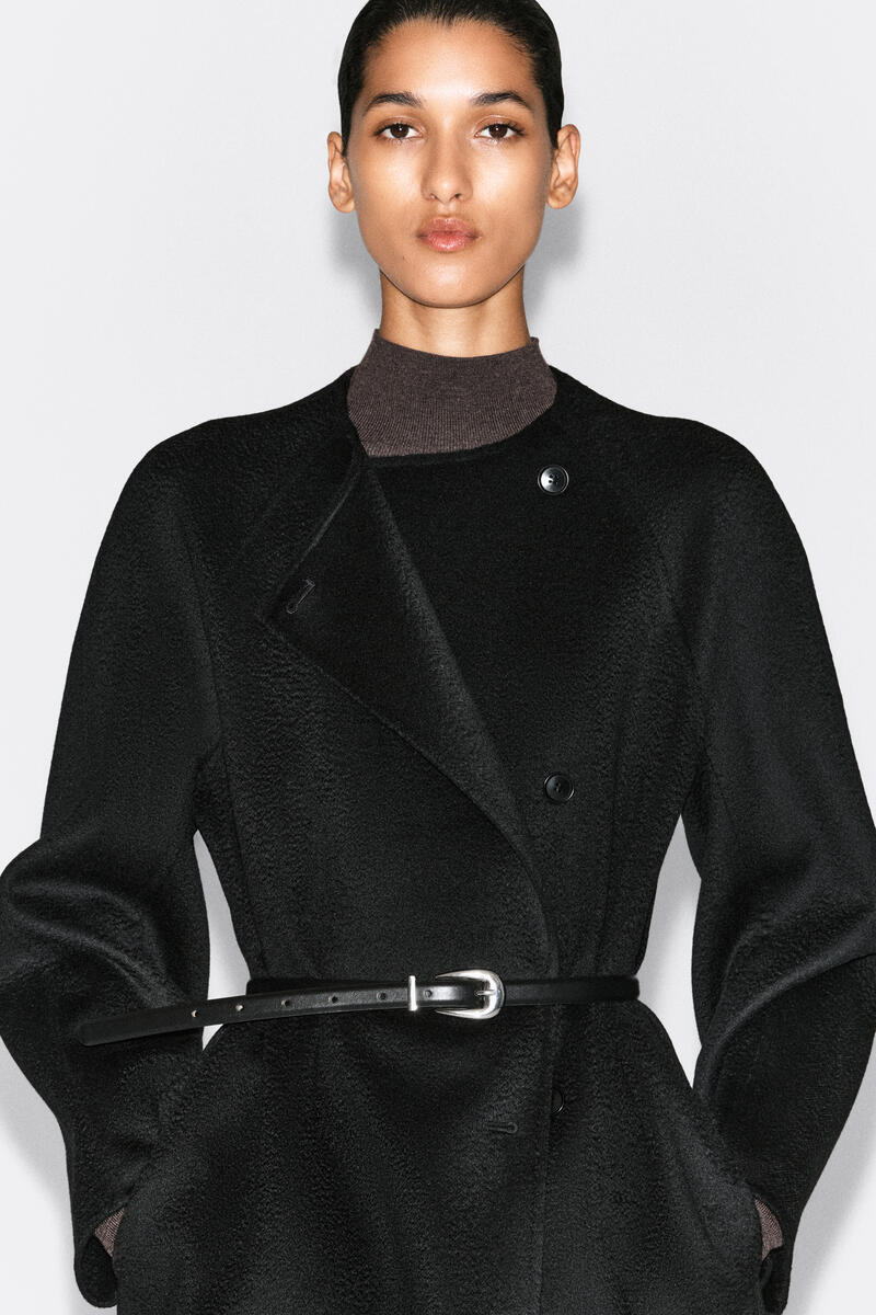 DOUBLE-FACED CASHMERE LONG COAT ダブルフェイス カシミヤ ロング