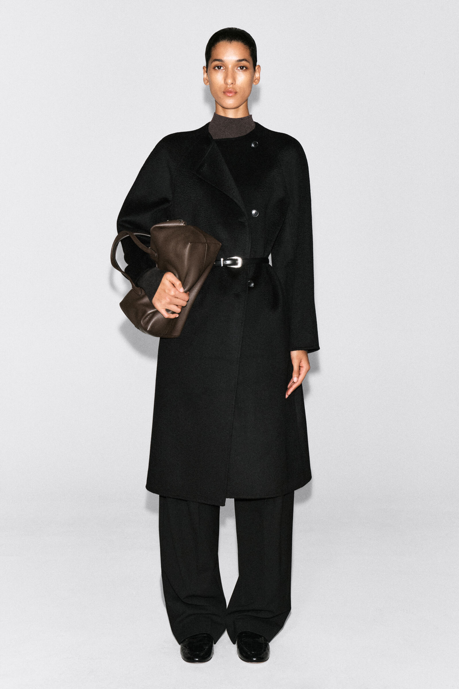 DOUBLE-FACED CASHMERE LONG COAT ダブルフェイス カシミヤ ロング