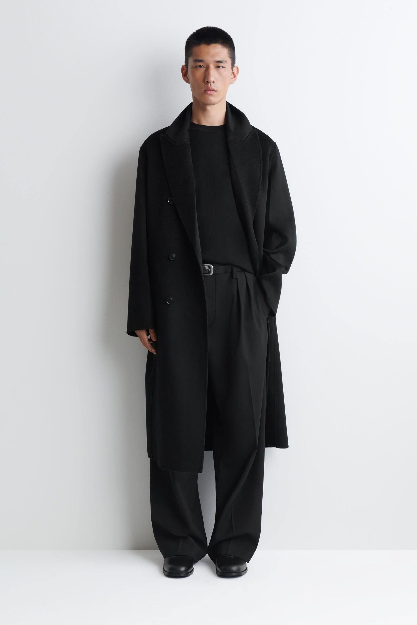 DOUBLE-FACED CASHMERE TAILORED COAT ダブルフェイス カシミヤ