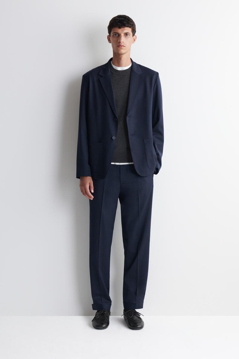 PACKABLE SINGLE-BREASTED BLAZER パッカブル シングルブレスト