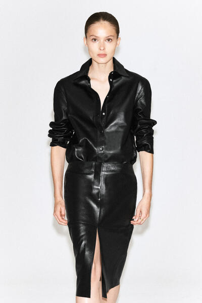LEATHER SHIRT