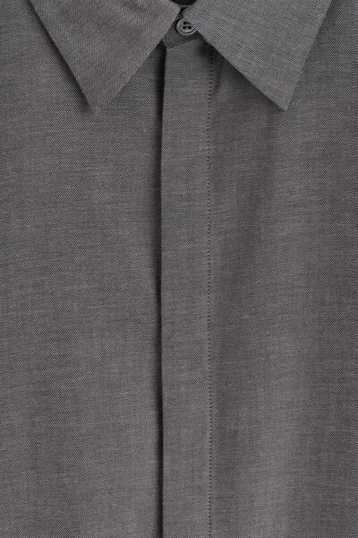 COS コットンシャンブレー シャツ
