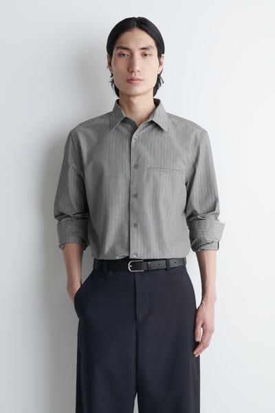 STRIPED COTTON SHIRT