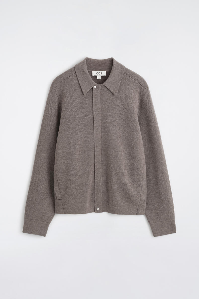 MERINO WOOL HARRINGTON JACKET メリノウールハリントンジャケット