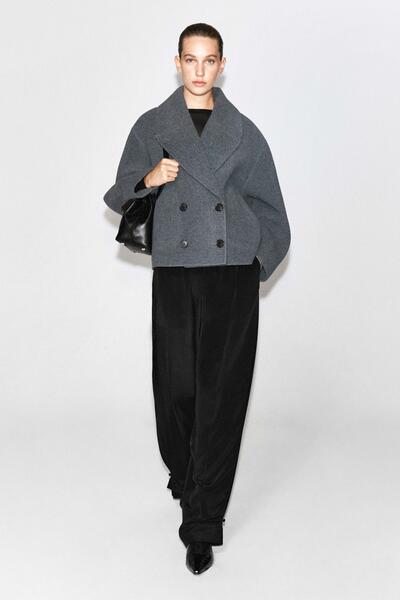 OVERSIZED DOUBLE-FACED WOOL JACKET