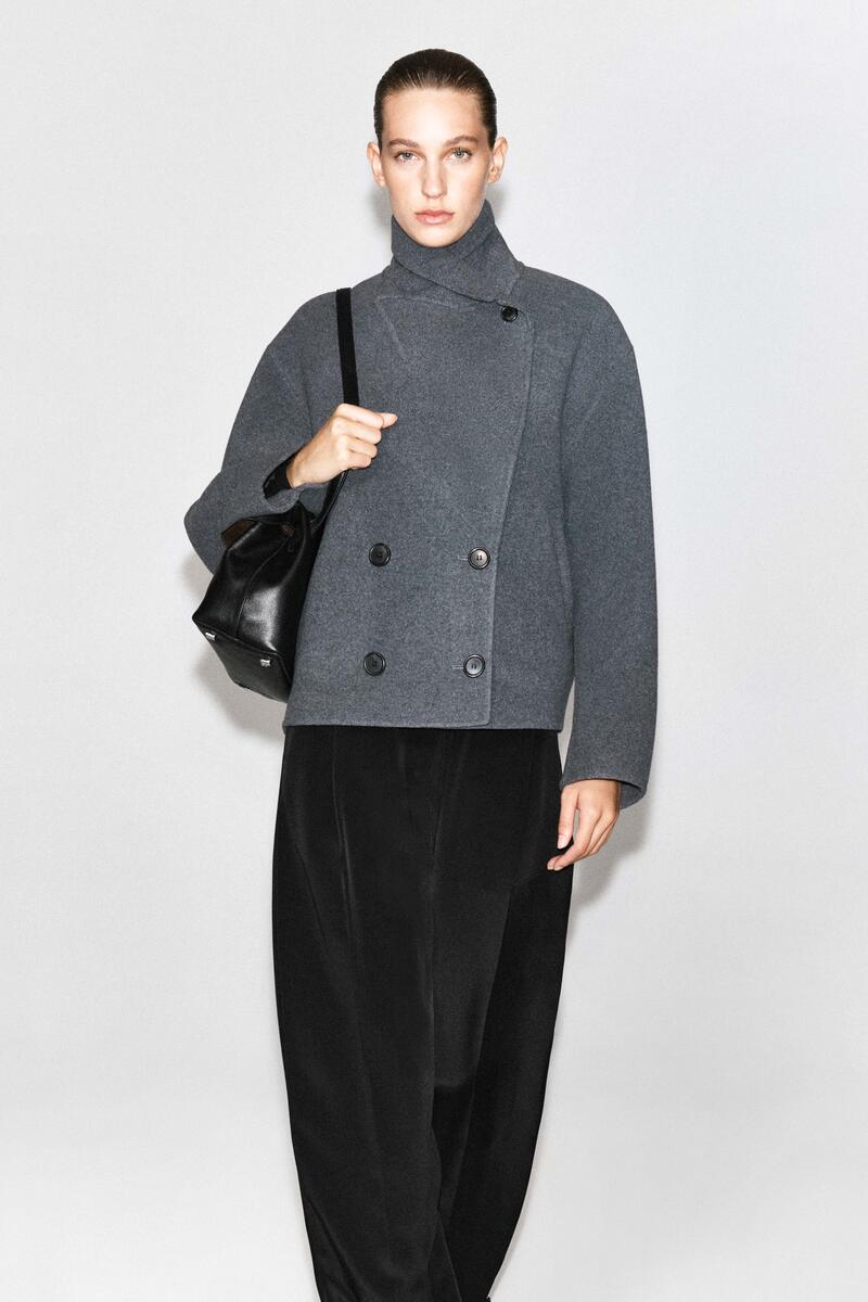 OVERSIZED DOUBLE-FACED WOOL JACKET オーバーサイズ ダブルフェイス