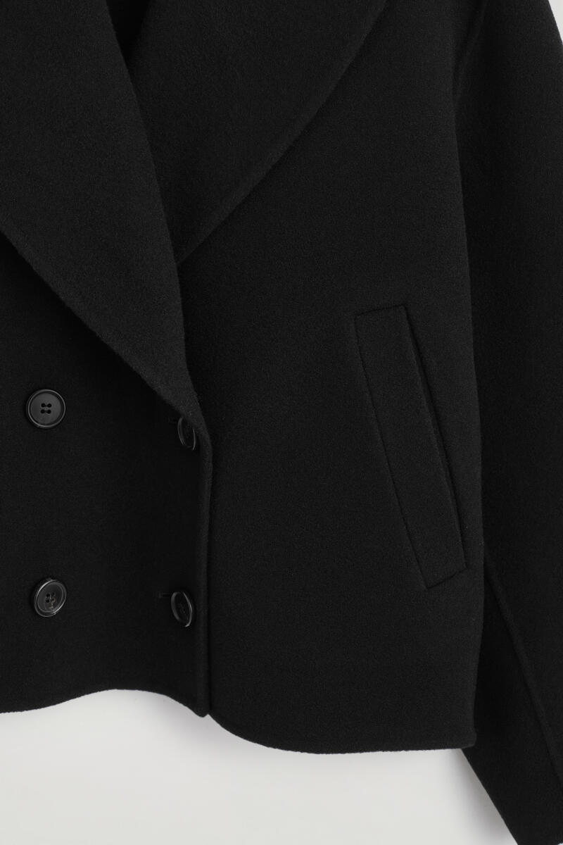 OVERSIZED DOUBLE-FACED WOOL JACKET オーバーサイズ ダブルフェイス