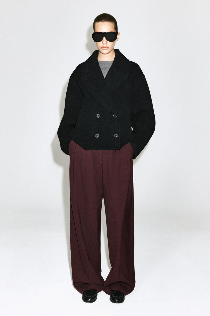 OVERSIZED DOUBLE-FACED WOOL JACKET オーバーサイズ ダブルフェイス