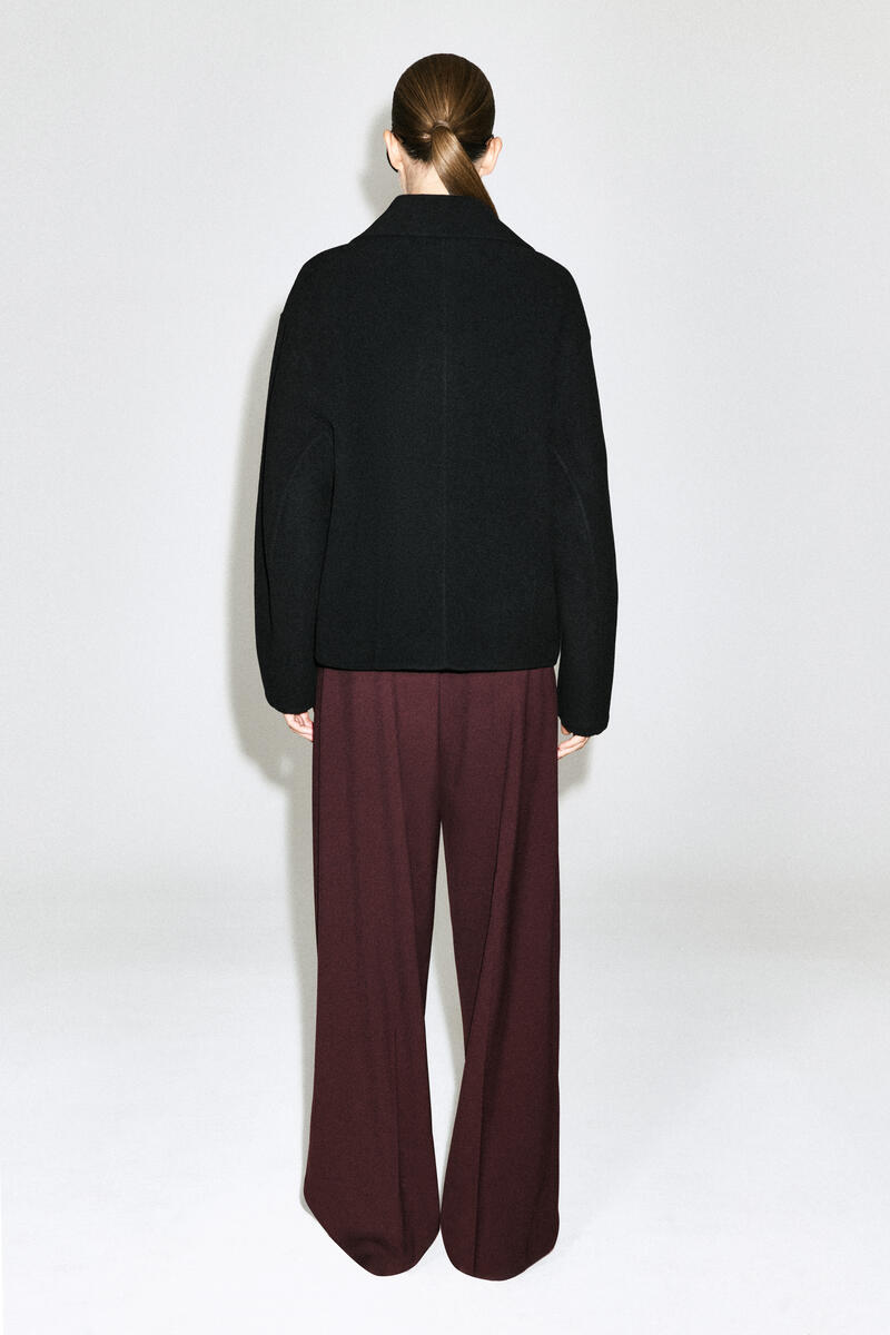 OVERSIZED DOUBLE-FACED WOOL JACKET オーバーサイズ ダブルフェイス