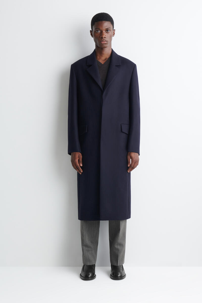 TAILORED WOOL COAT テーラード ウールコート MIDNIGHT｜COS コス 公式