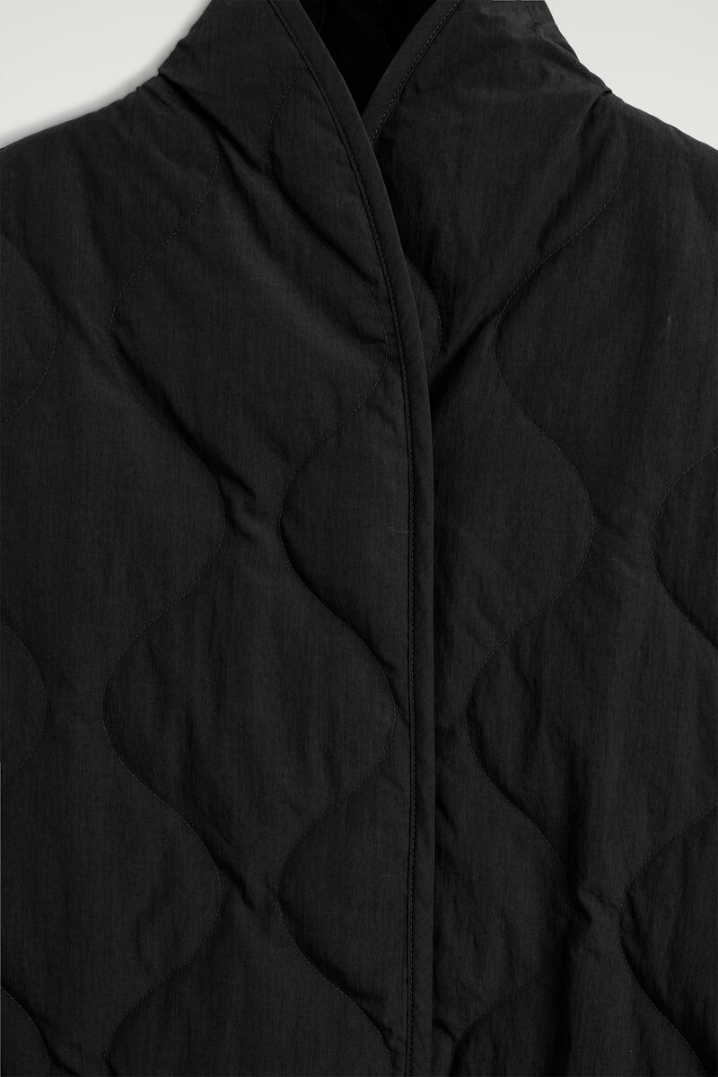 SHAWL-COLLAR QUILTED JACKET ショールカラー キルティングジャケット