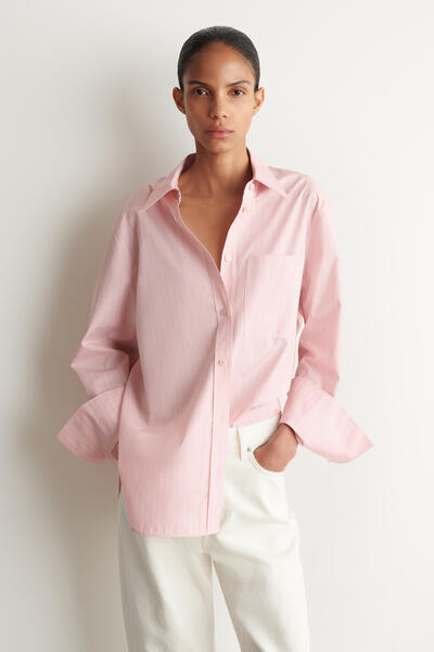 STRIPED COTTON SHIRT