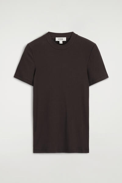 COS クレープジャージーTシャツ