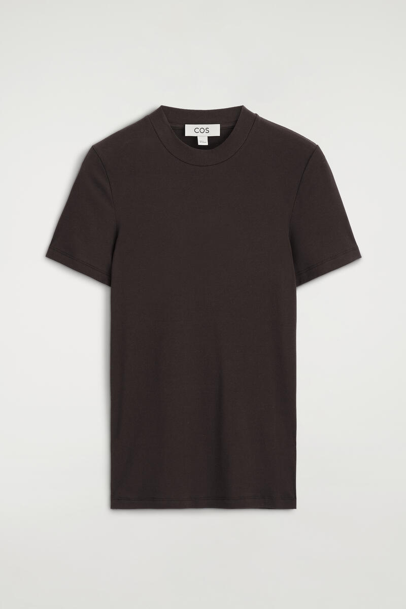 COS クレープジャージーTシャツ