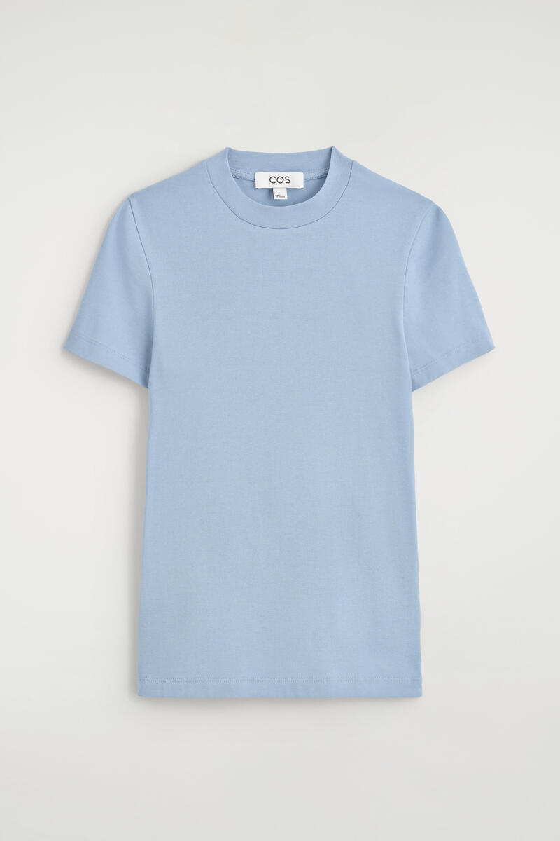 COS クレープジャージーTシャツ