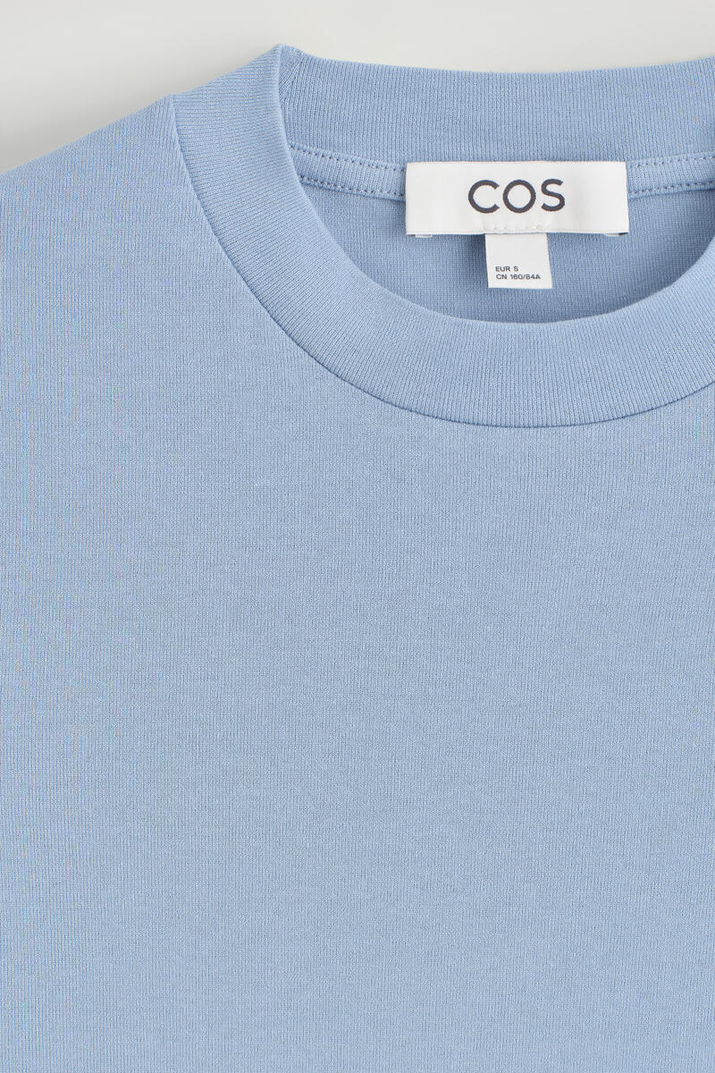 COS クレープジャージーTシャツ