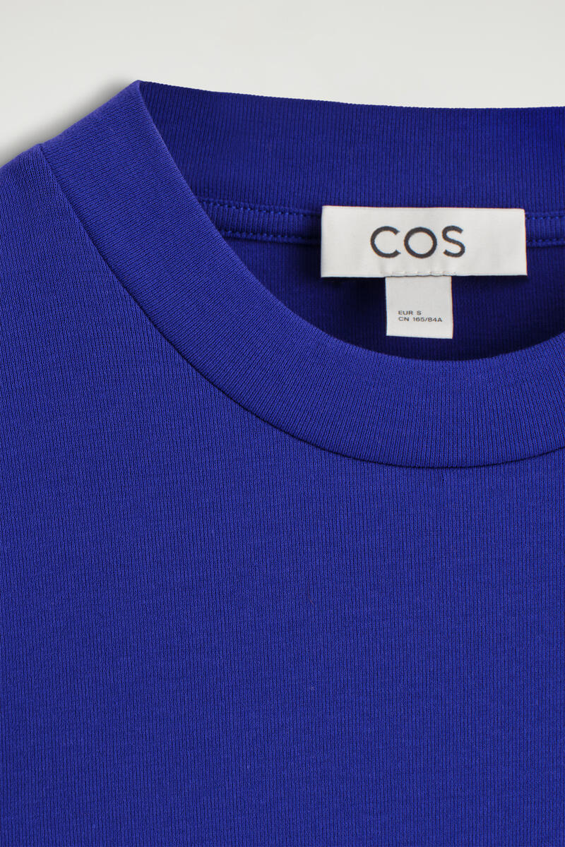 COS クレープジャージー 長袖Tシャツ