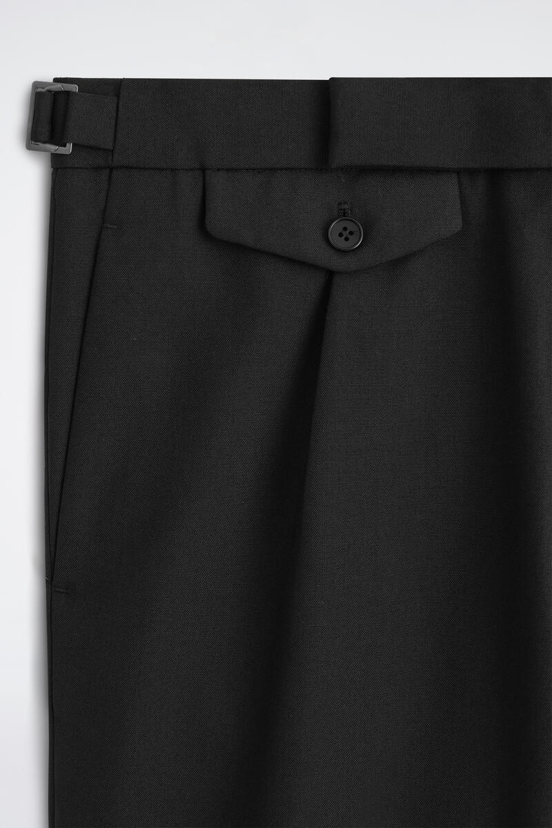 COS ウール スリムフィット ストレートレッグパンツ