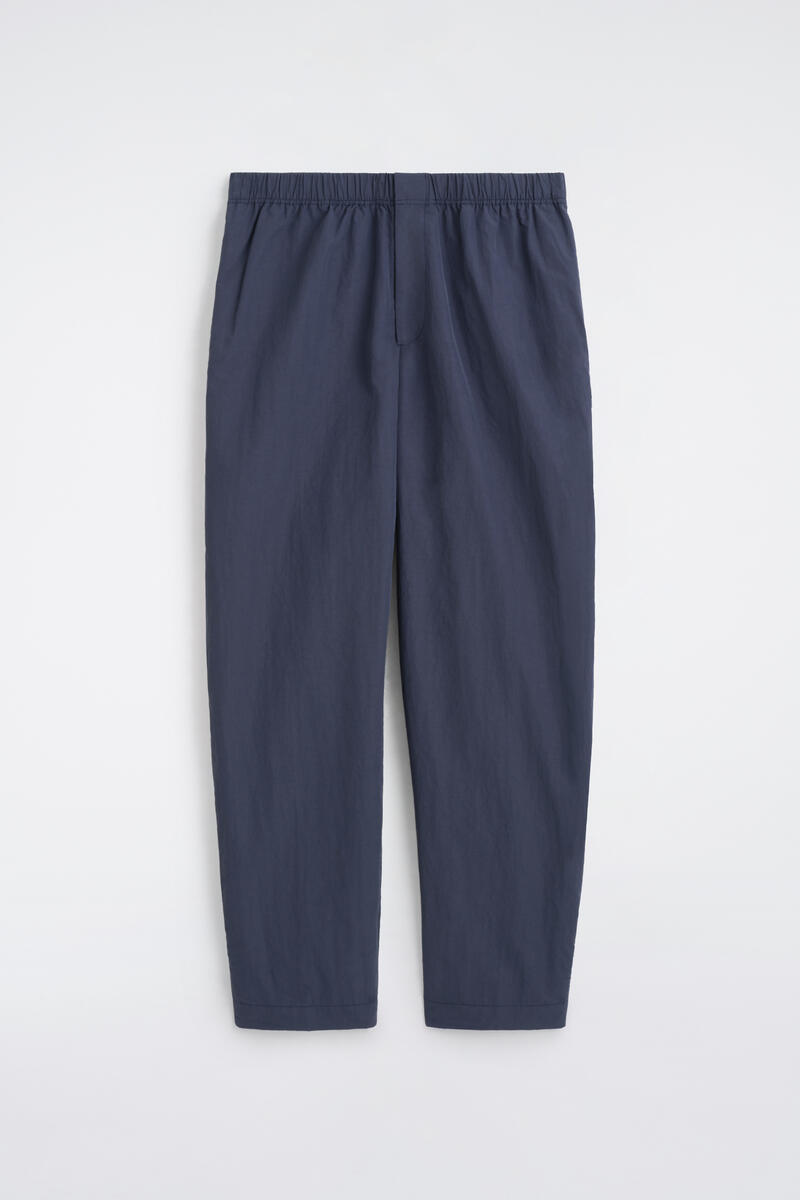 パンツ COTTON RELAXED-FIT STRAIGHT-LEG TROUSERS ZIP-DETAIL RELAXED-FIT STRAIGHT-LEG TROUSERS ジップディテール
