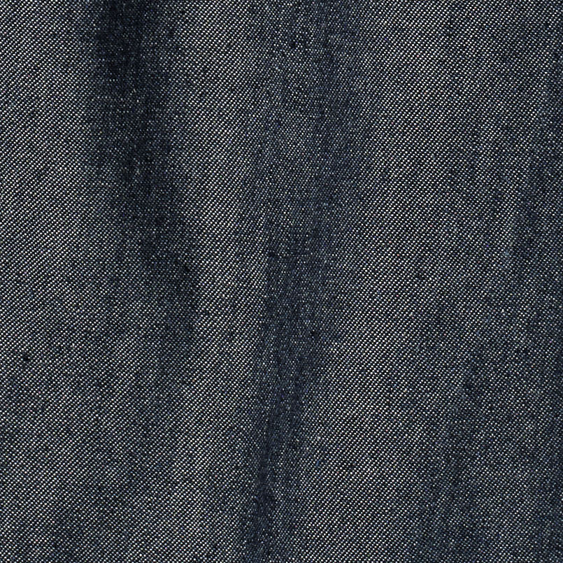 BARREL-LEG DENIM DRAWSTRING TROUSERSDARK BLUE
