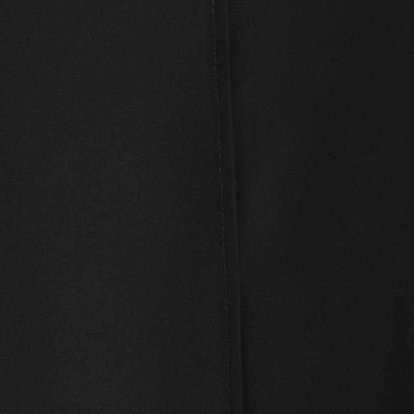 WRAP-FRONT SILK MAXI DRESSBLACK