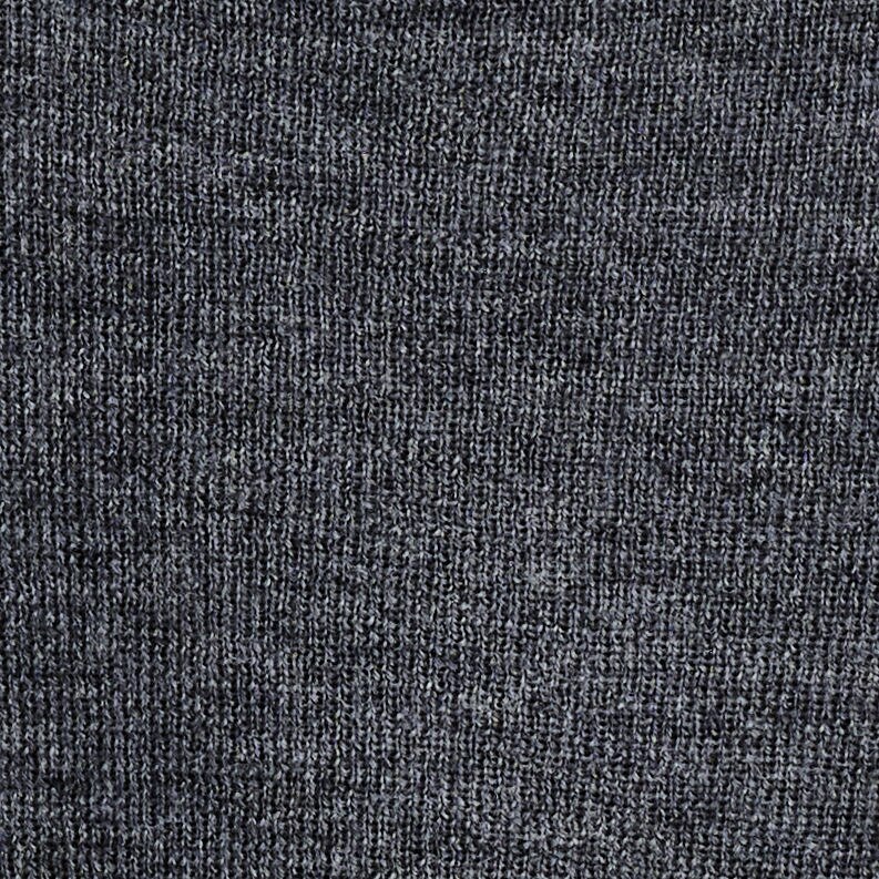SEAMLESS MERINO WOOL LONG-SLEEVED TOPCHARCOAL MÉLANGE