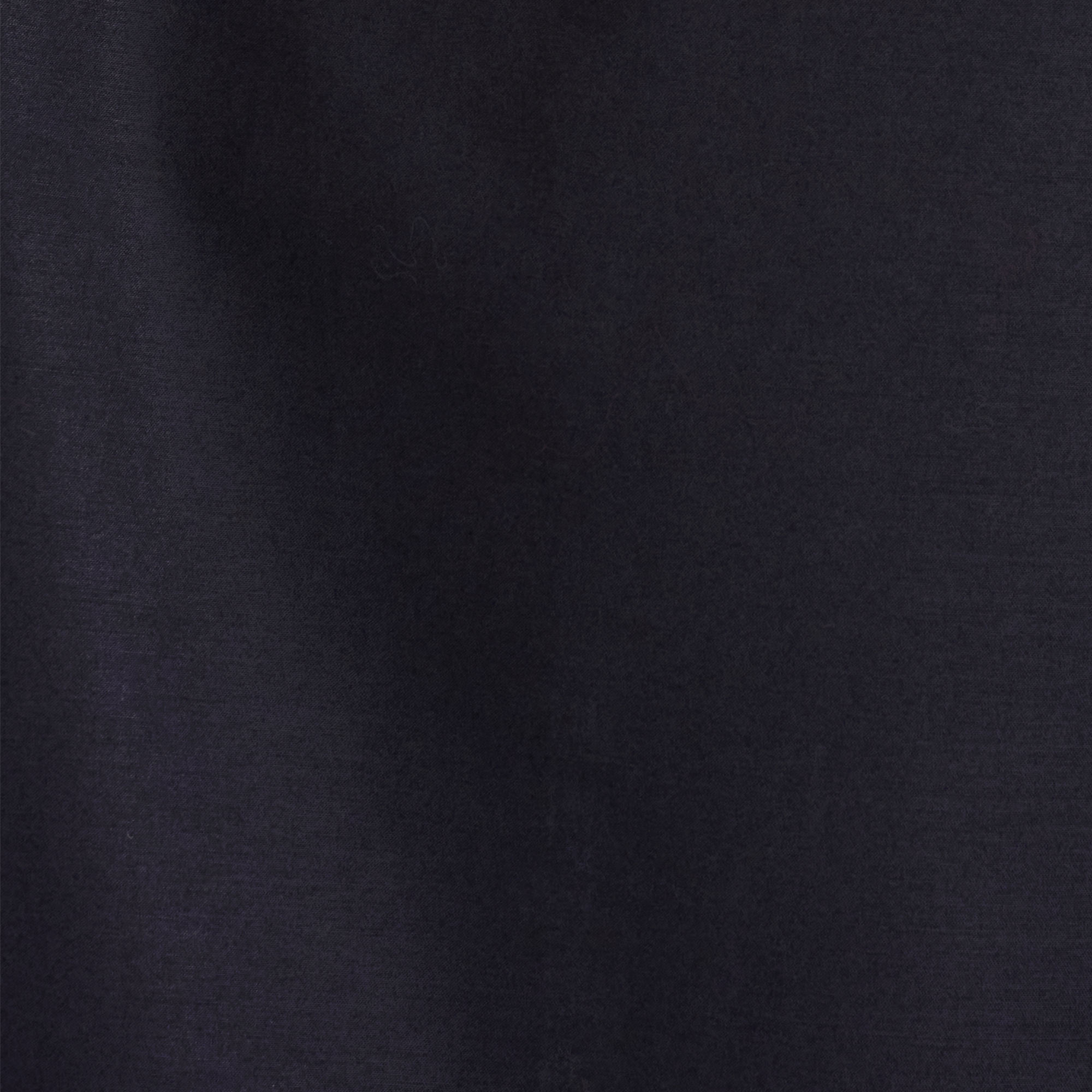 CROPPED BARREL-LEG COTTON TROUSERSNAVY