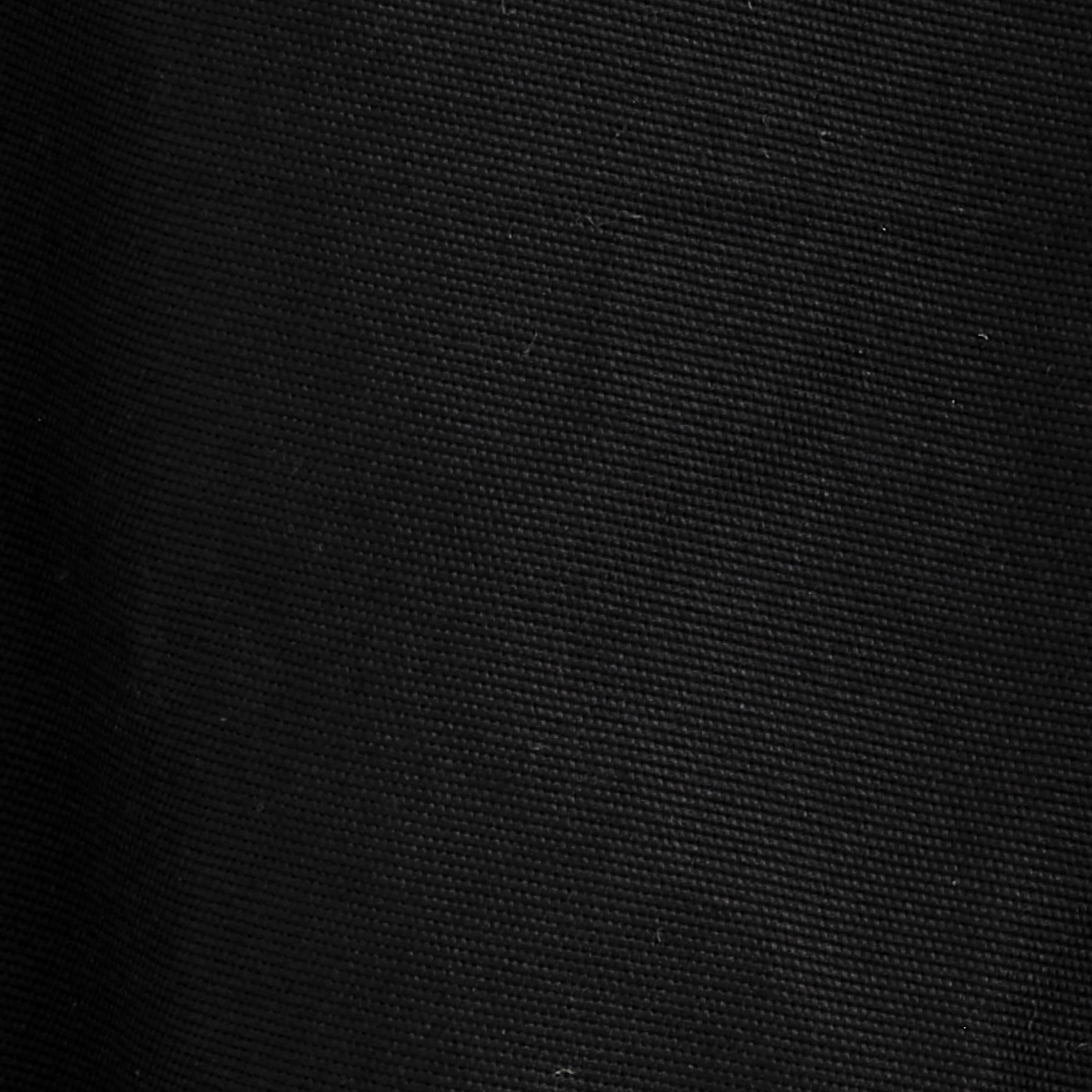 COTTON-CANVAS REGULAR-FIT STRAIGHT-LEG CHINOSBLACK