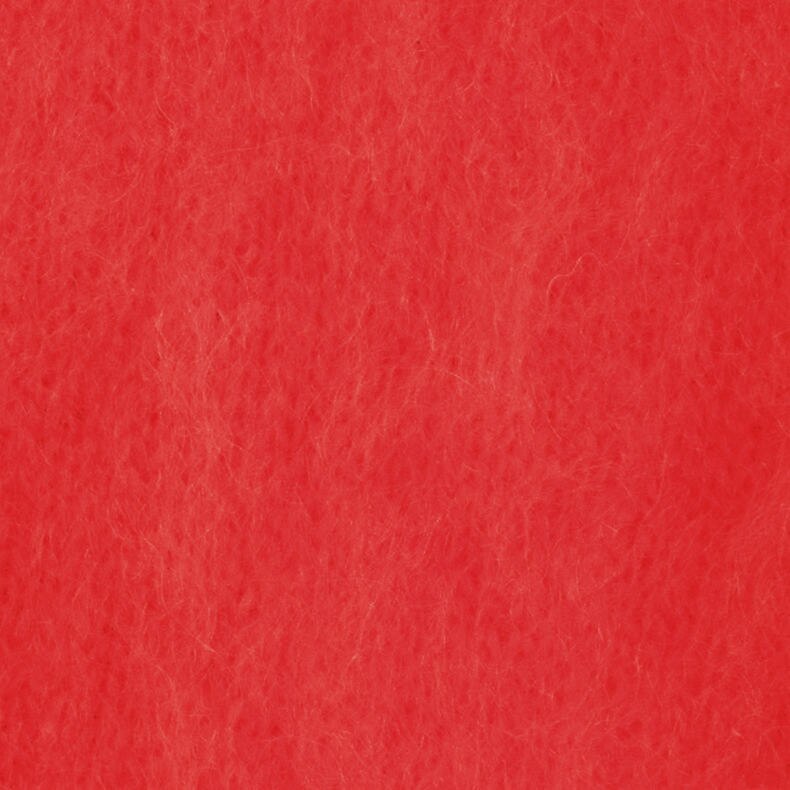 BRUSHED MERINO WOOL POLO JUMPERRED
