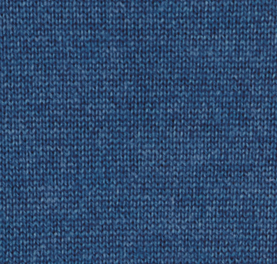 MERINO WOOL KNITTED T-SHIRTDARK BLUE