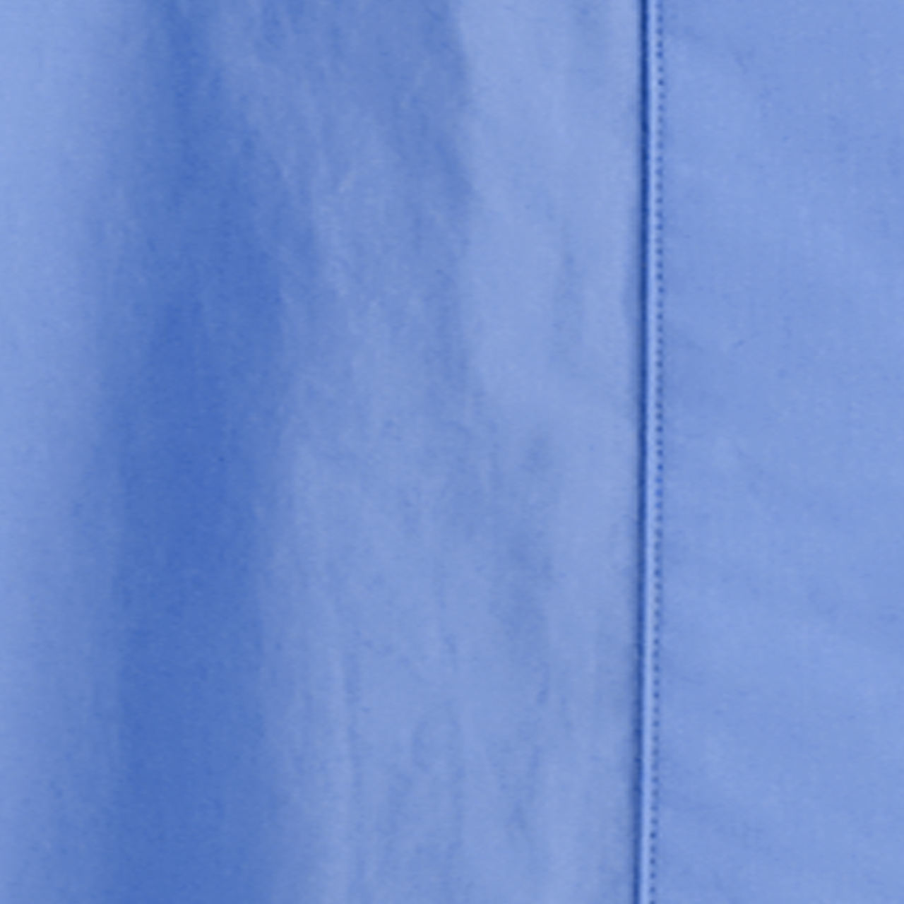 FLARED COTTON MINI SHIRT DRESSBLUE
