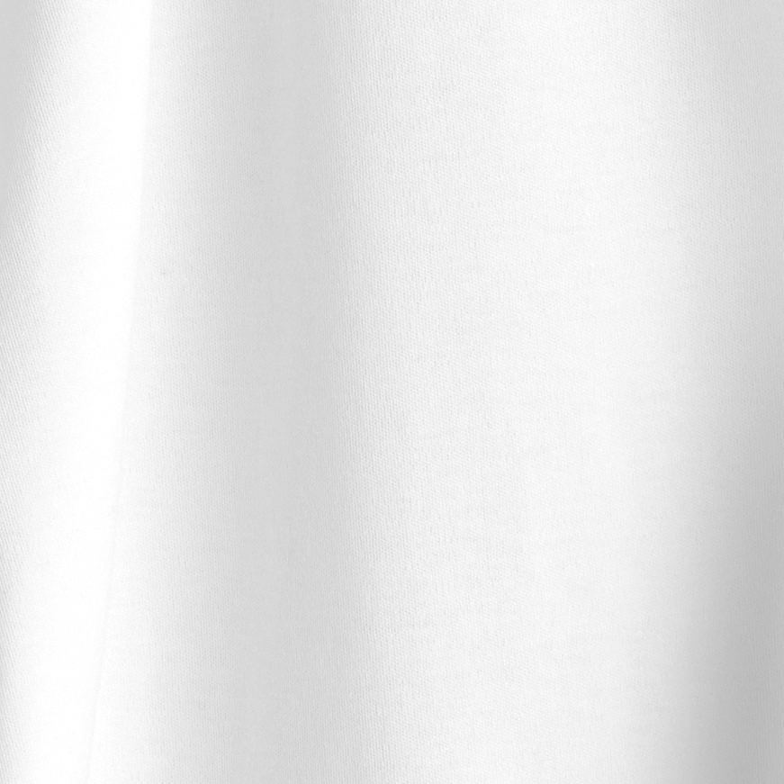 SCOOP-NECK COTTON T-SHIRTWHITE