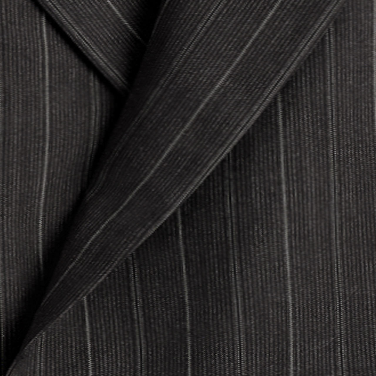 PINSTRIPED DOUBLE-BREASTED BLAZERGREY / PINSTRIPED