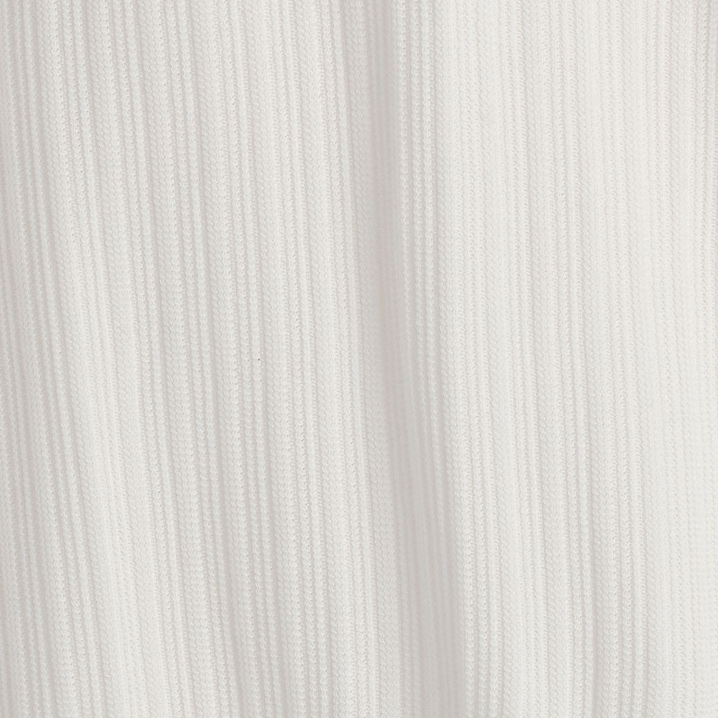 TEXTURED-PANEL COTTON POLO SHIRTWHITE